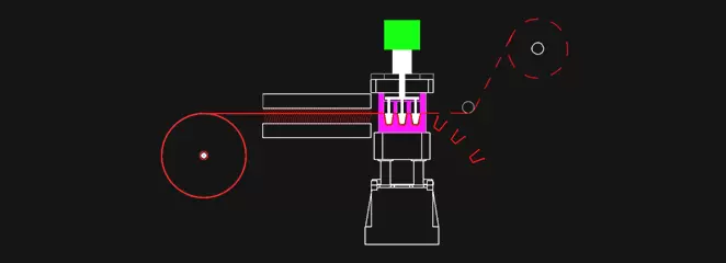 Plastik stakan termoformlash mashinasi
