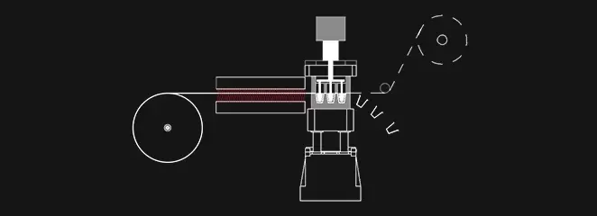 Plastik stakan termoformlash mashinasi